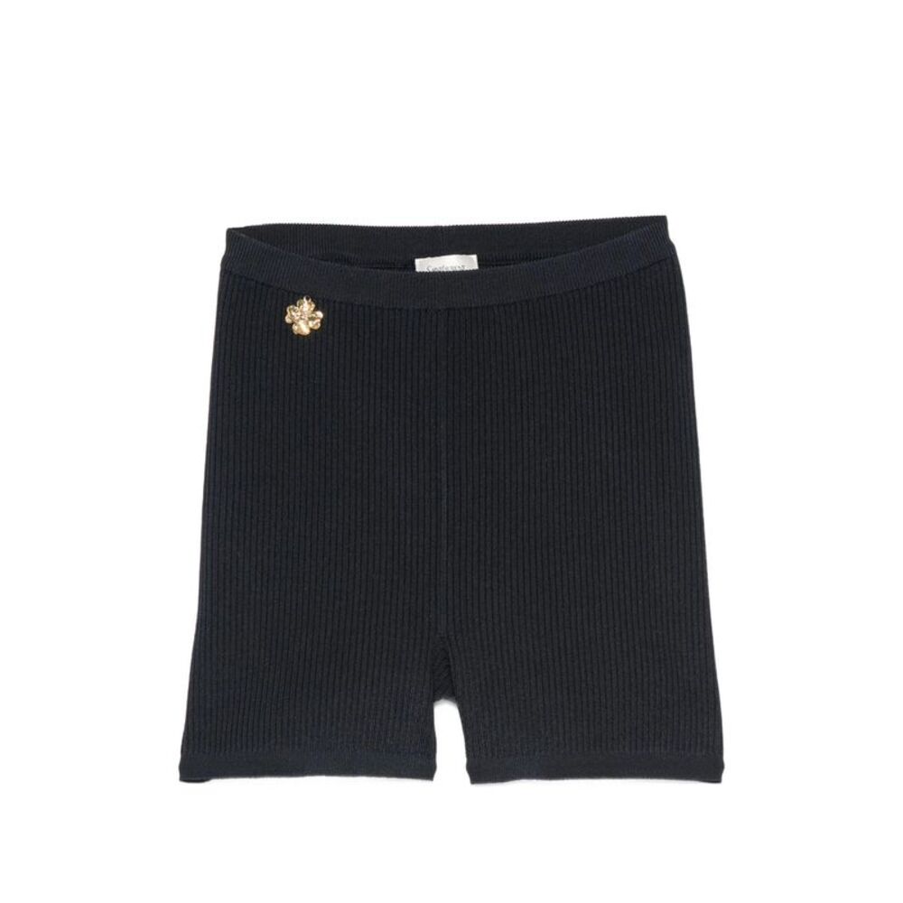 Saint Laurent Blue Shorts - Mini Shorts Women